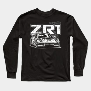 Chevy Corvette ZR1 Long Sleeve T-Shirt